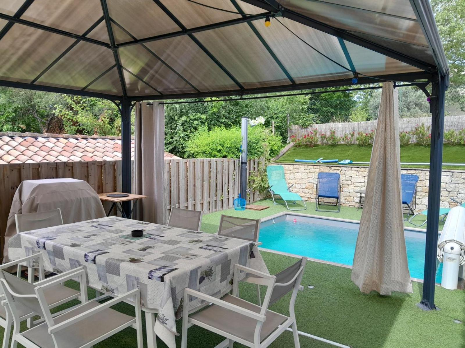 Villa Au Pied Du Ventoux Mormoiron Eksteriør bilde